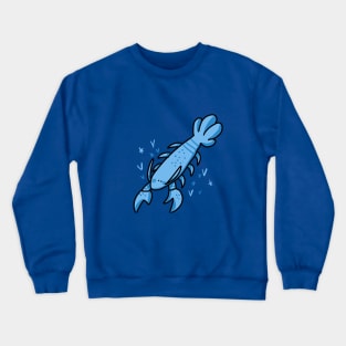 Blue Lobster Crewneck Sweatshirt